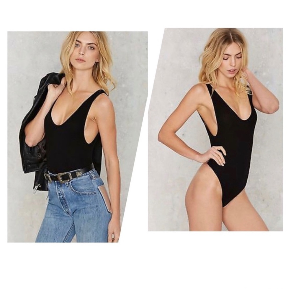 Nasty gal black bodysuit 🖤